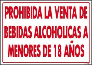 cartel derecho de admision
